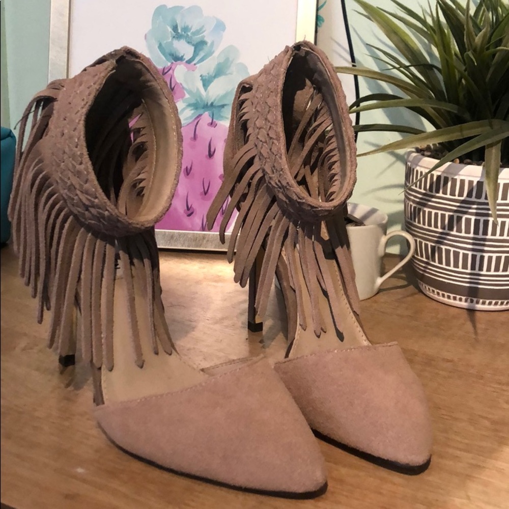 Steve Madden Fringe Heels